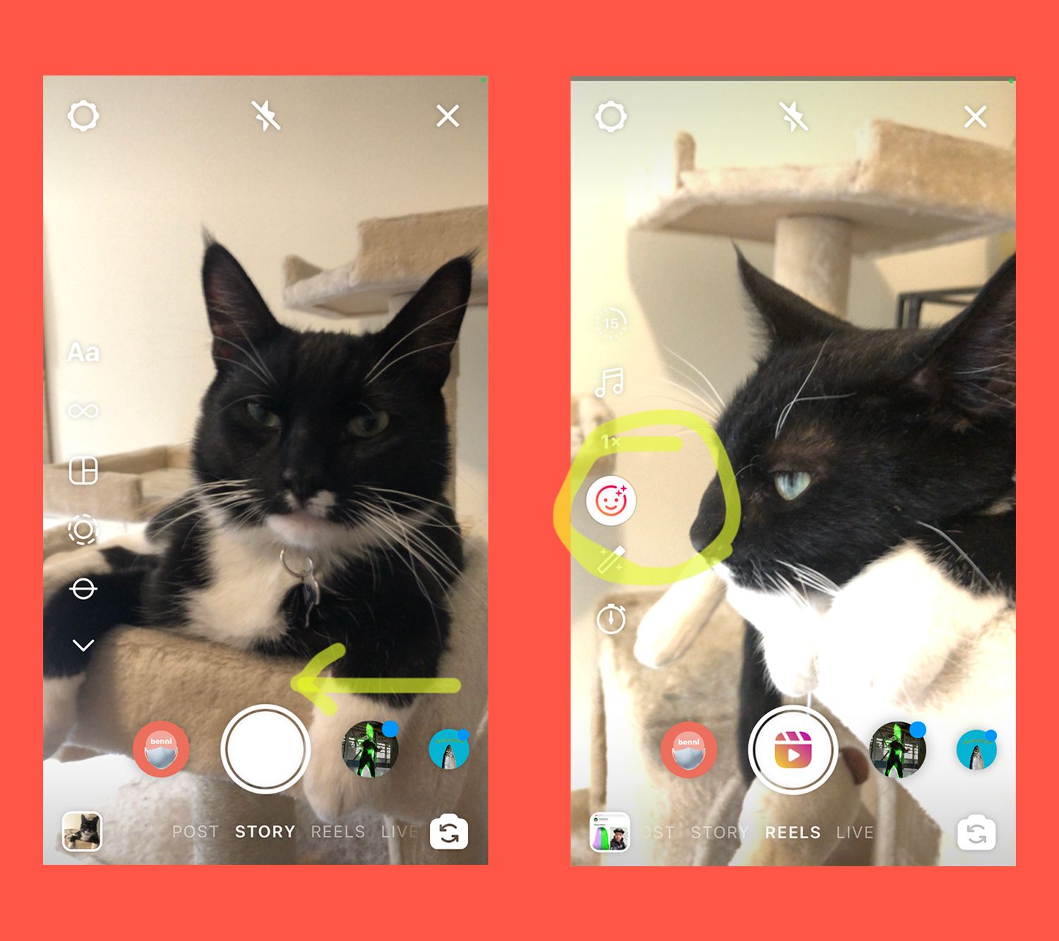How To Use Benni's AR Filter on Instagram and Facebook